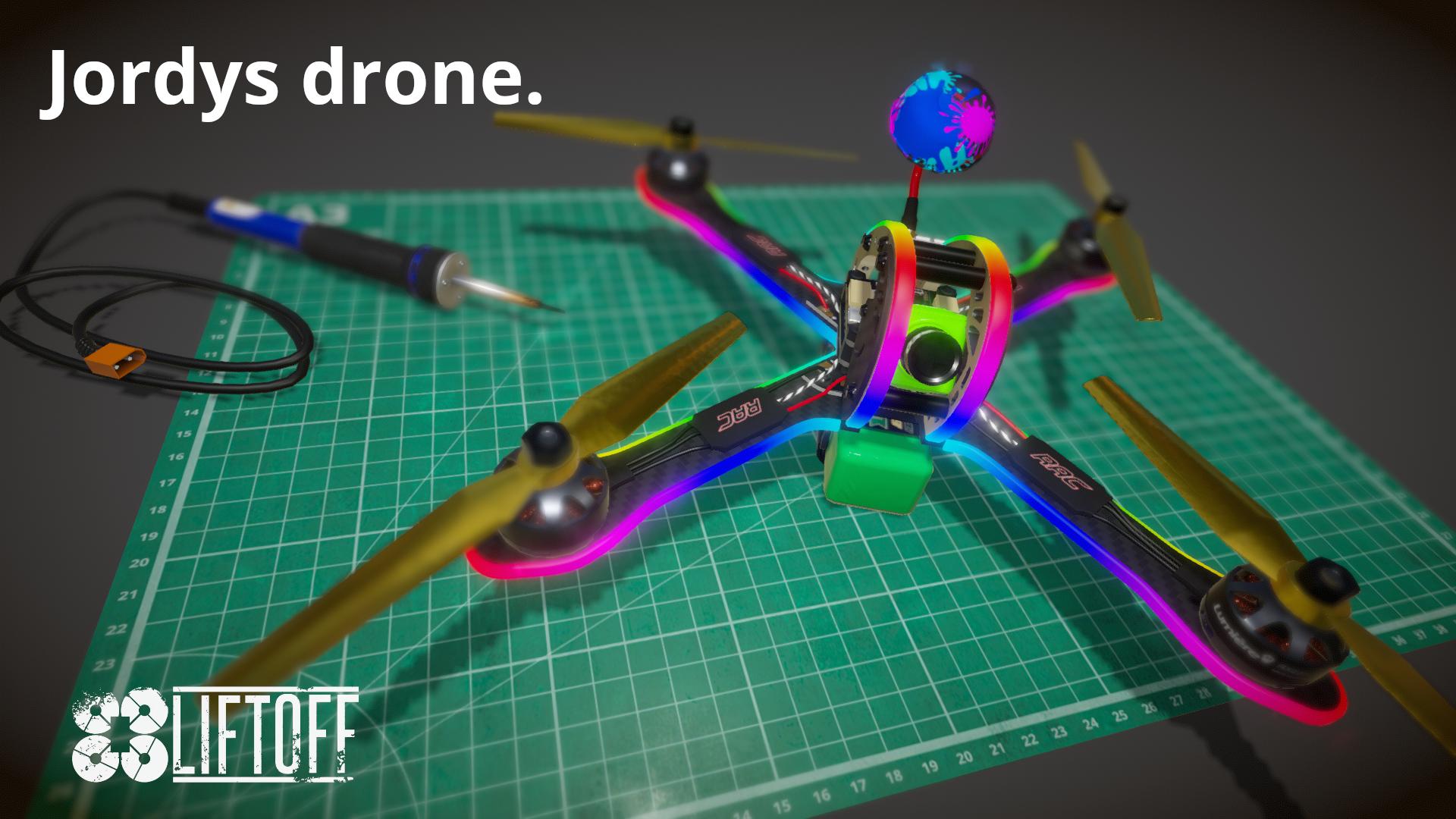 Jordys drone.