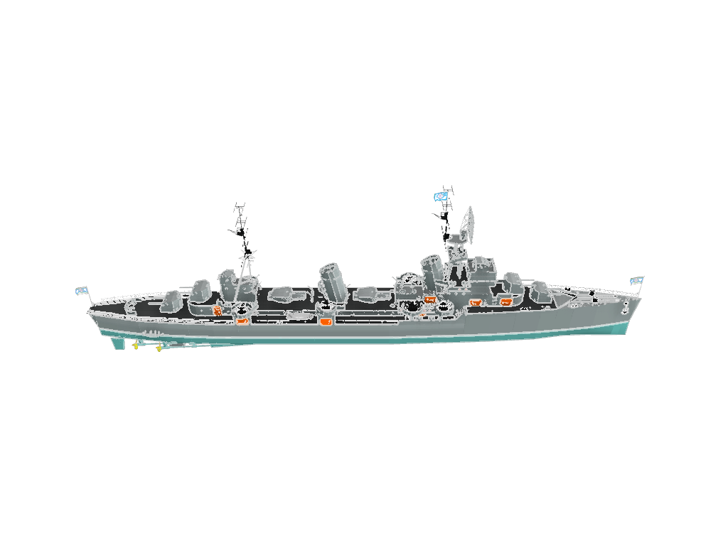 Helesta-30s量产型驱逐舰