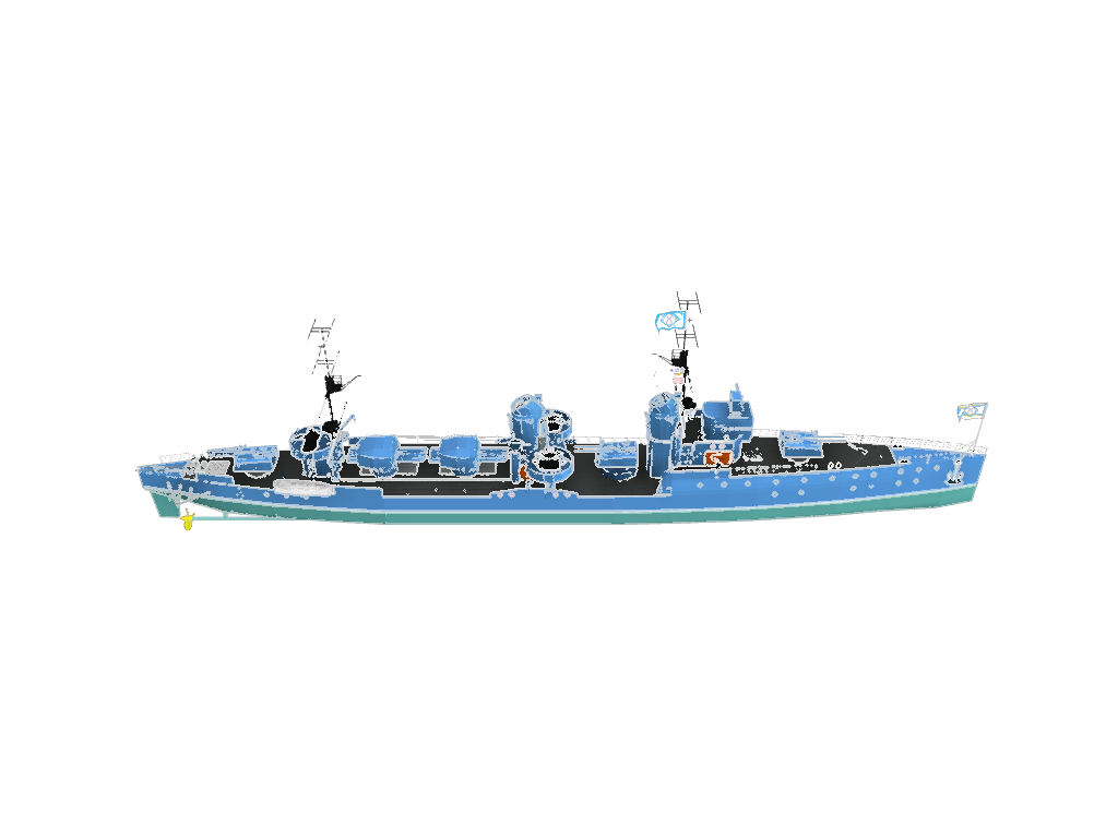 HELESTA-01A1型驱逐舰（水雷战队涂装2）