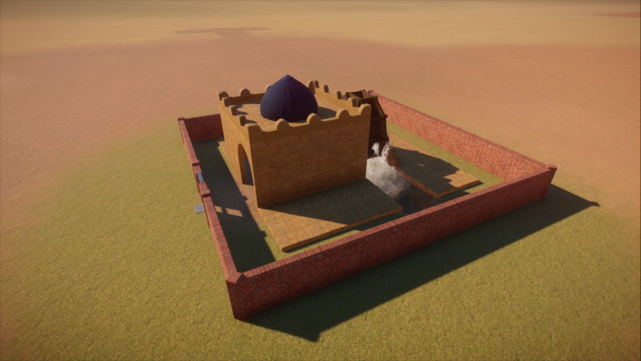 Small Water Wheel - with water treatment