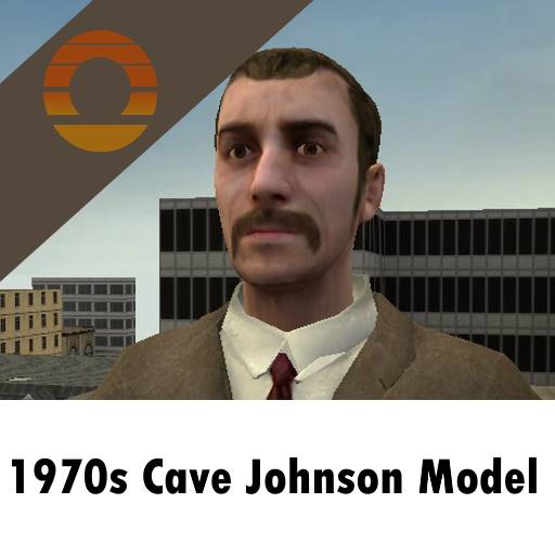 1970s Cave Johnson Model + NPC and Playermodel