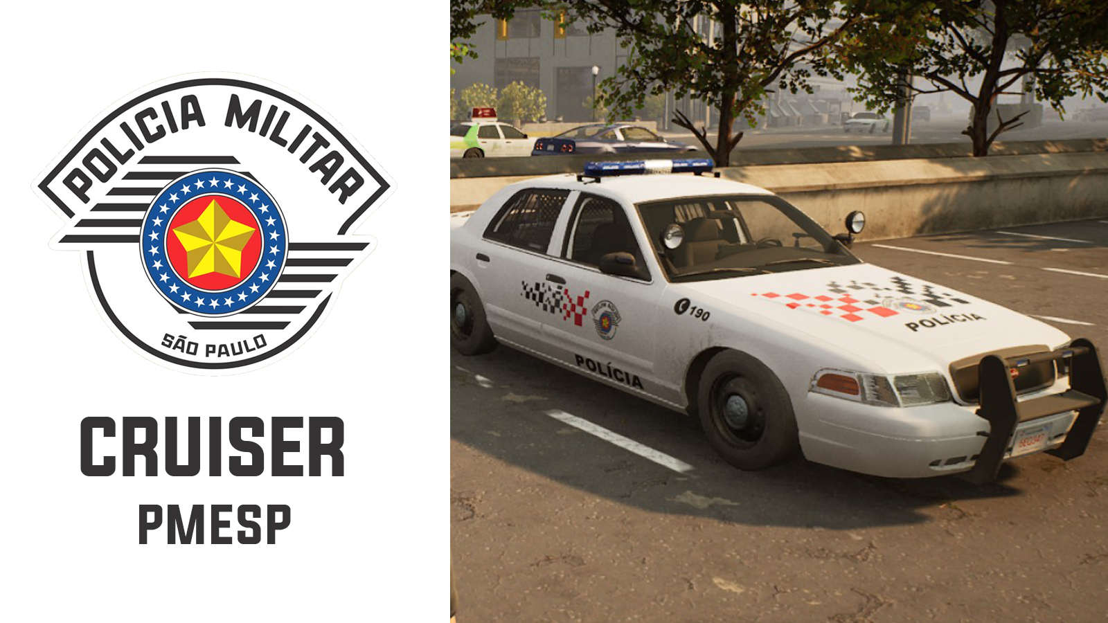 [BR] PMESP - Polícia Militar Cruiser