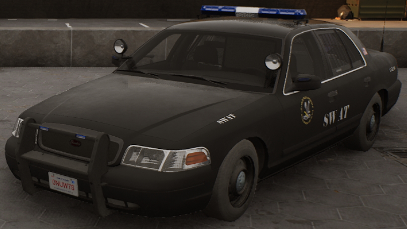 Cruiser SWAT-Car for Police Simulator