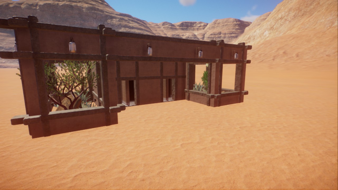 Diamond Desert Toilet / bathroom