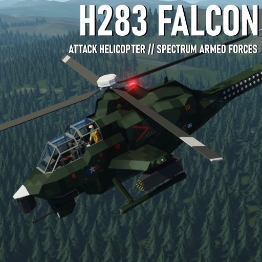 H283 Falcon Assault Helicopter [Spectrum Armed Forces]
