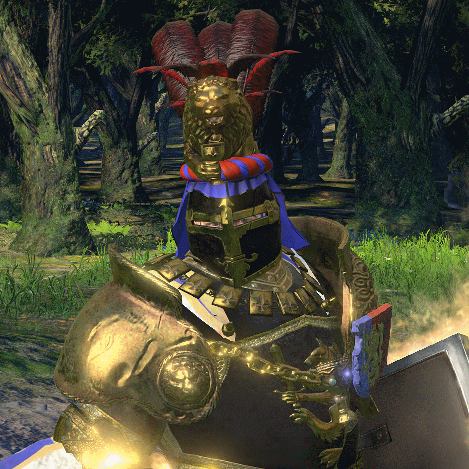 Great Helmet for King Louen (Addon)
