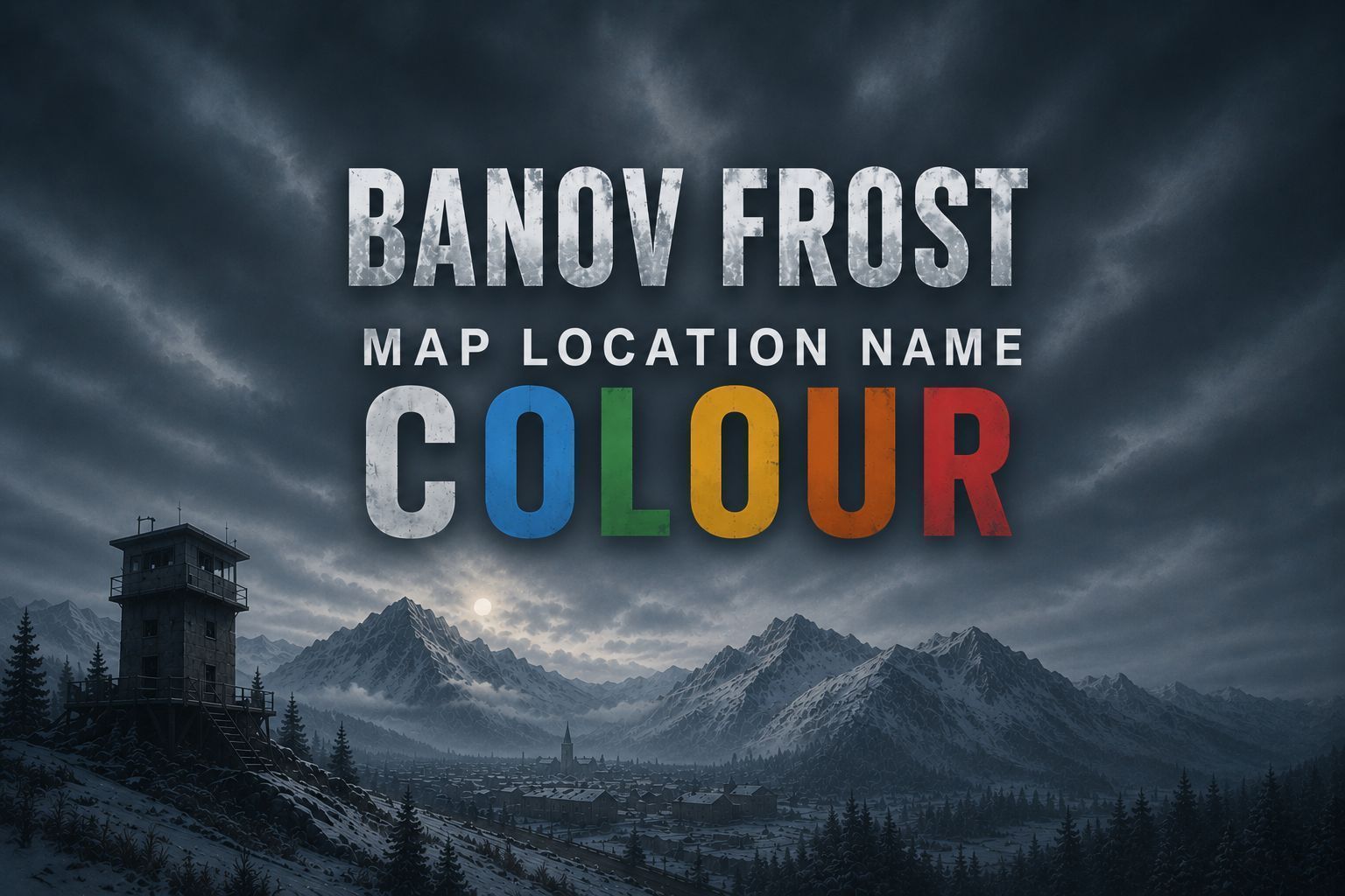 BanovFrost Map Location Colour
