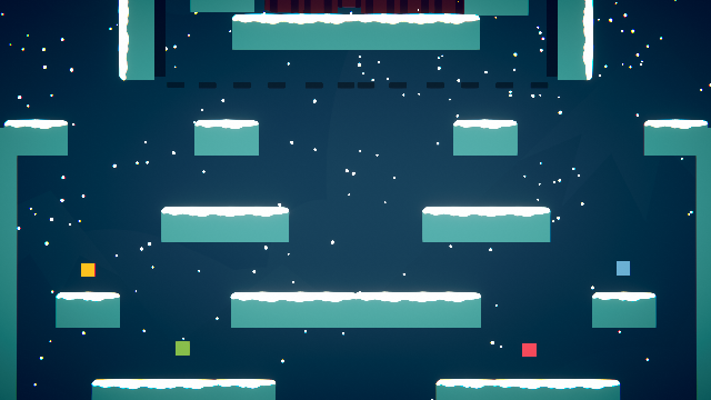 Pieces of ice
