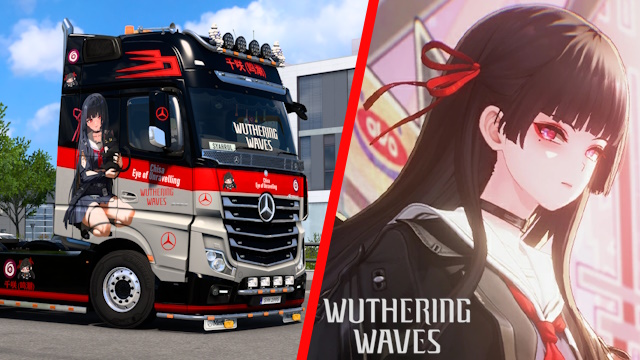 Mercedes Actros MP4 Chisa - Wuthering Waves Skin