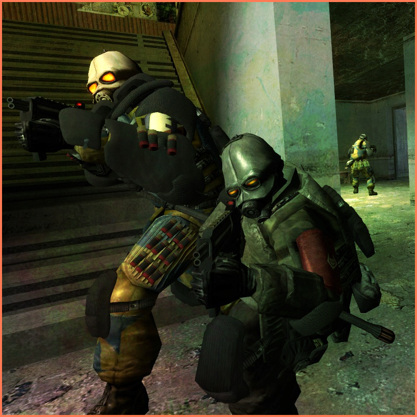 The Combine Survivors; +Carl's Reshade + Boosted Glowing Eyes, (Relpacement).