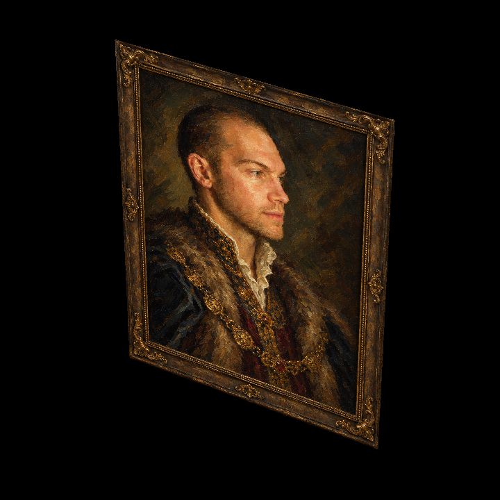 Painting, Prince Willem Stagheart {2D}
