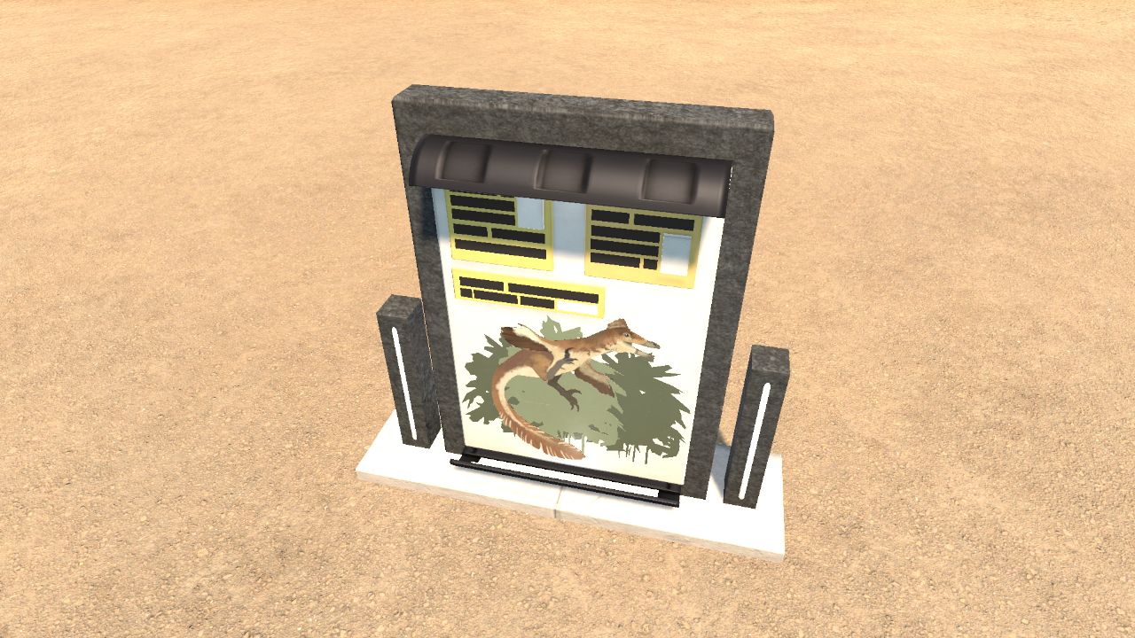 Velociraptor Info Panel 1