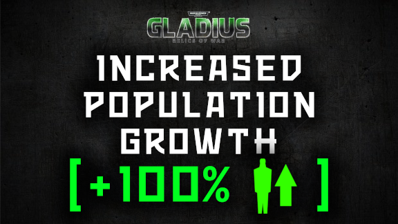 Increased Population Growth (+100%)