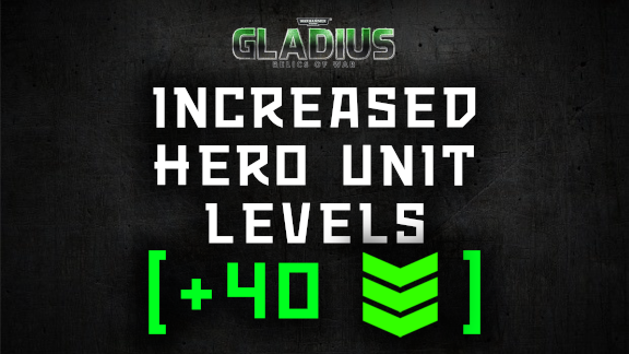 Increased Hero Unit Levels (+40)