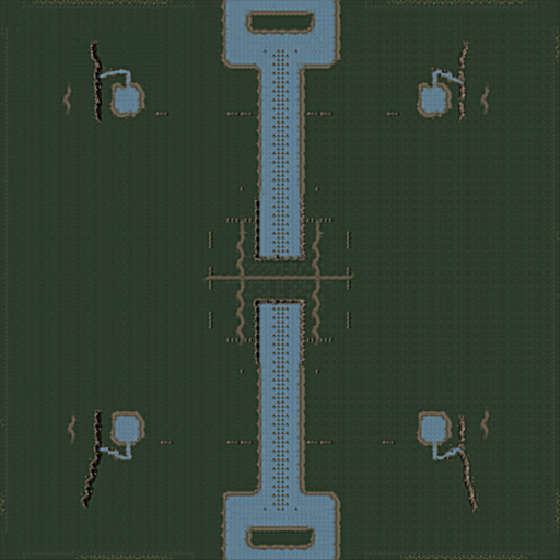 IronRush no Rush - Commander Edition (Team 1 go left, Team 2 go right)