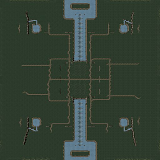 IronRush no Rush - Commander Edition 2 (Team 1 go left, Team 2 go right)