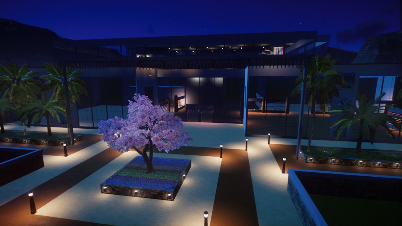 Anna's: ''STARLET CENTER'' - Empty Vers. + Toilets & OpenAir Restaurant