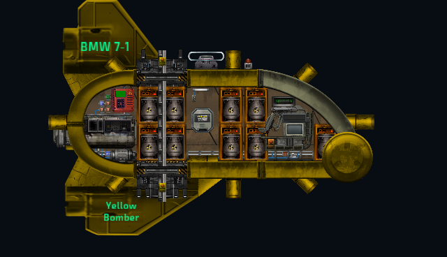 Yellow Bomber [BMW] – Barotrauma Mod