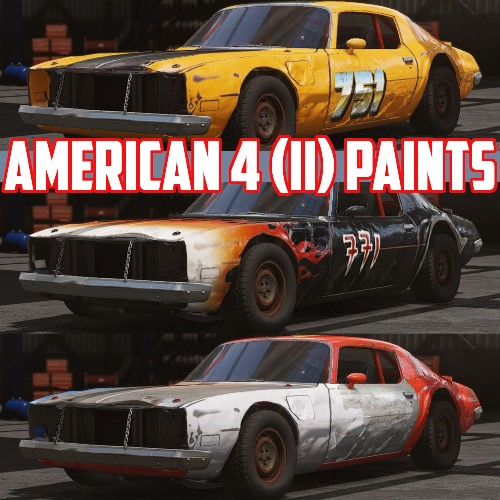 American 4 (II) Paints