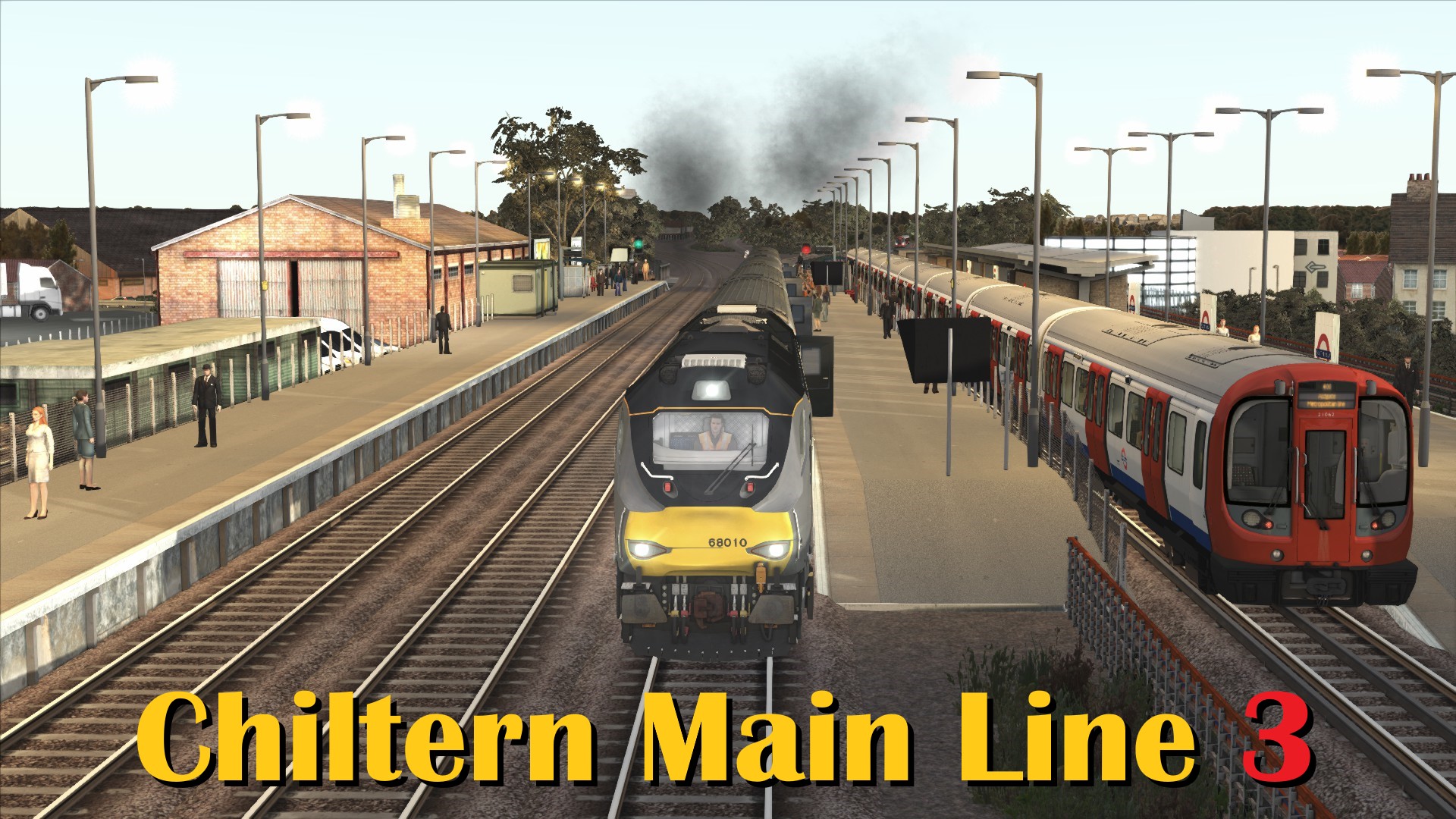 N.S863 Chiltern Main Line Class 68 Marylebone to High Wycombe (Part 1 of 3 Part mini-series)