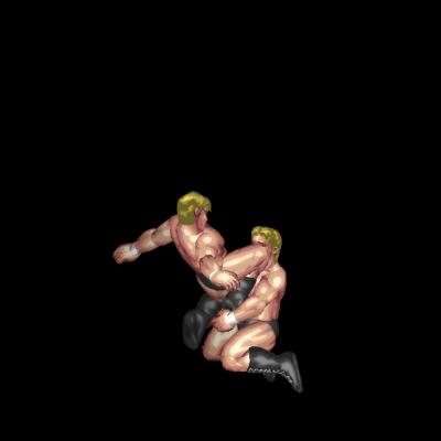 Running Knee Kick