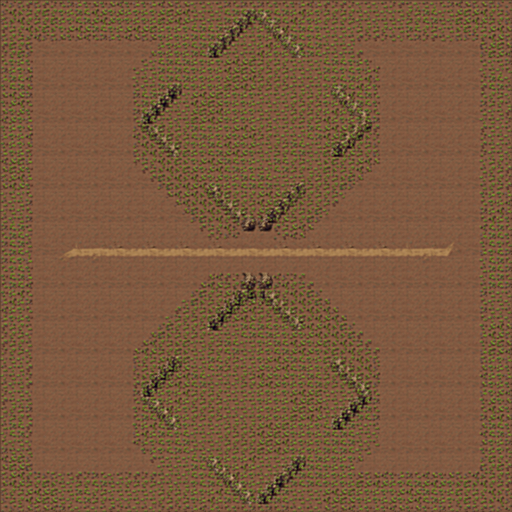 X - Fighters - Two Tiberium Desert Squares - 09