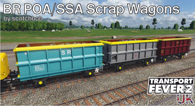 British Rail POA/SSA Wagons