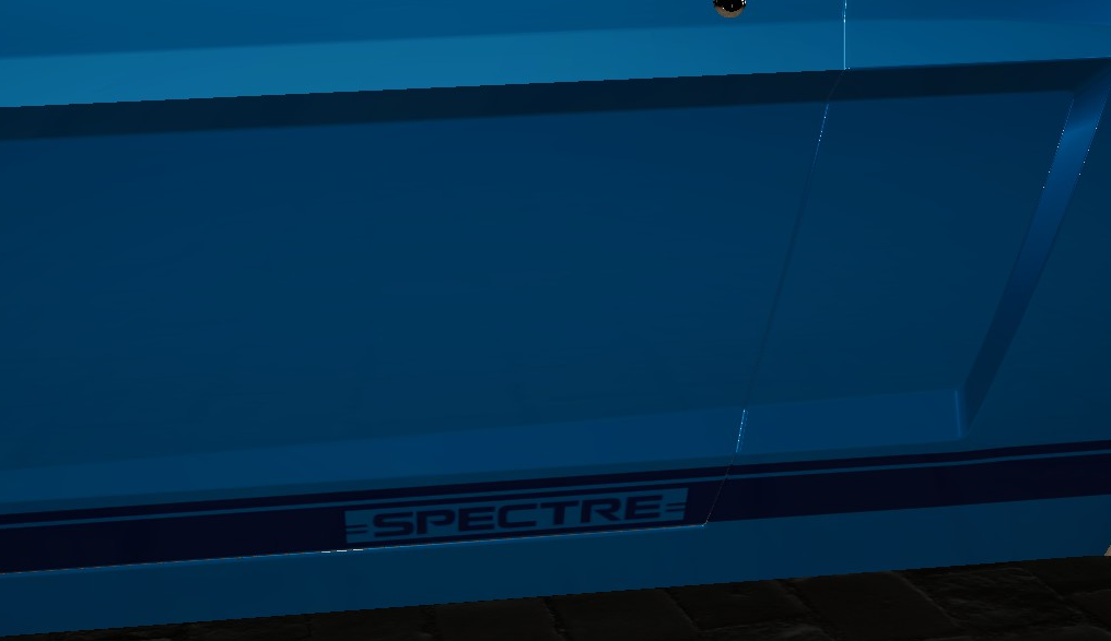 [LIVERY] Salem Spectre Fastback Blue Side Stripes