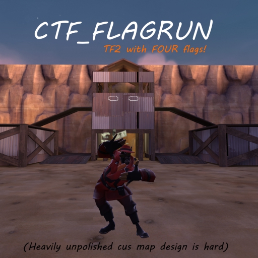 ctf_flagrun concept – Team Fortress 2 Mod