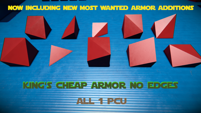 -KING's- Cheap Armor Blocks only 1PCU w/ No Edges preview