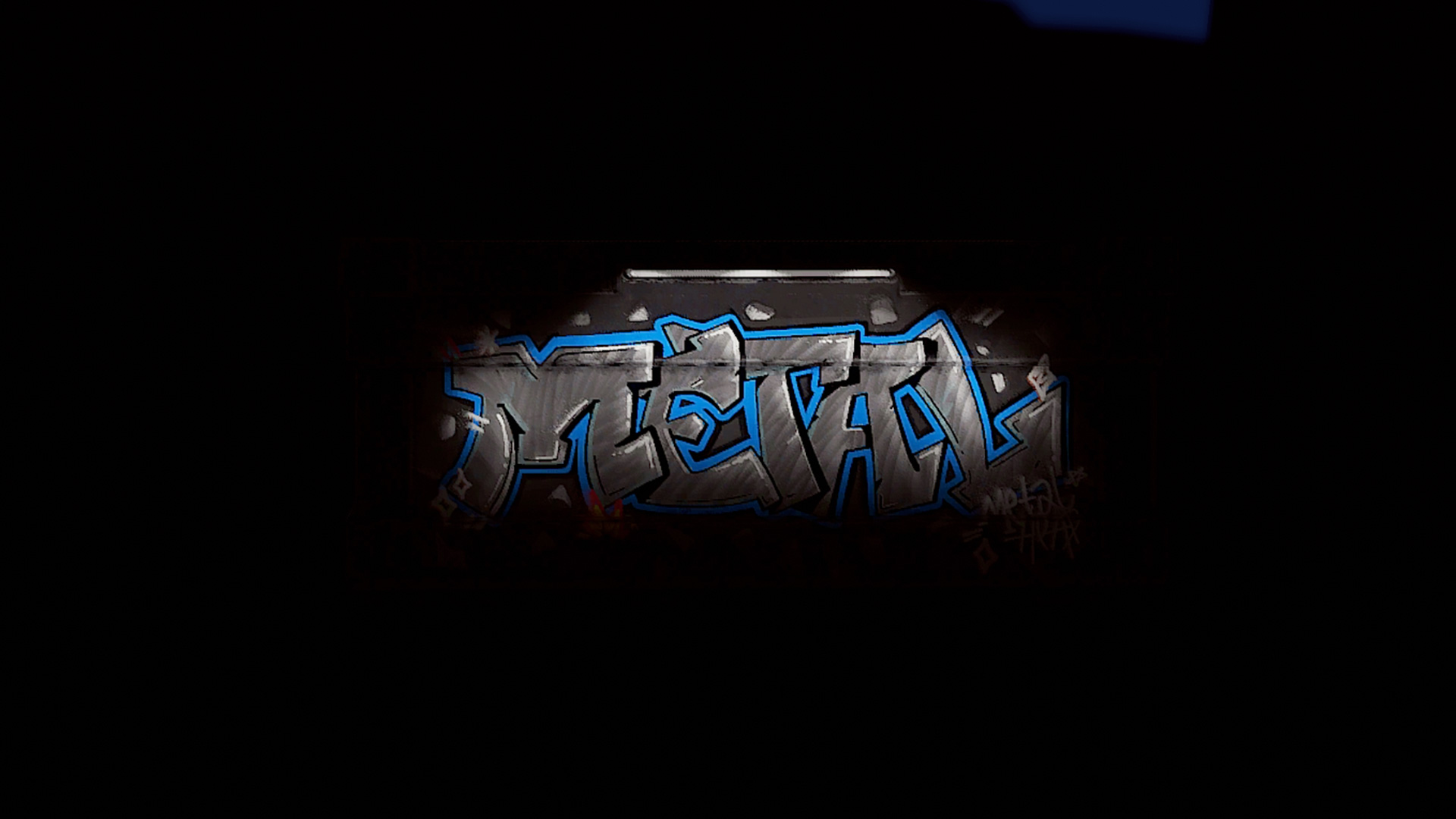 Graffiti Metal Storage