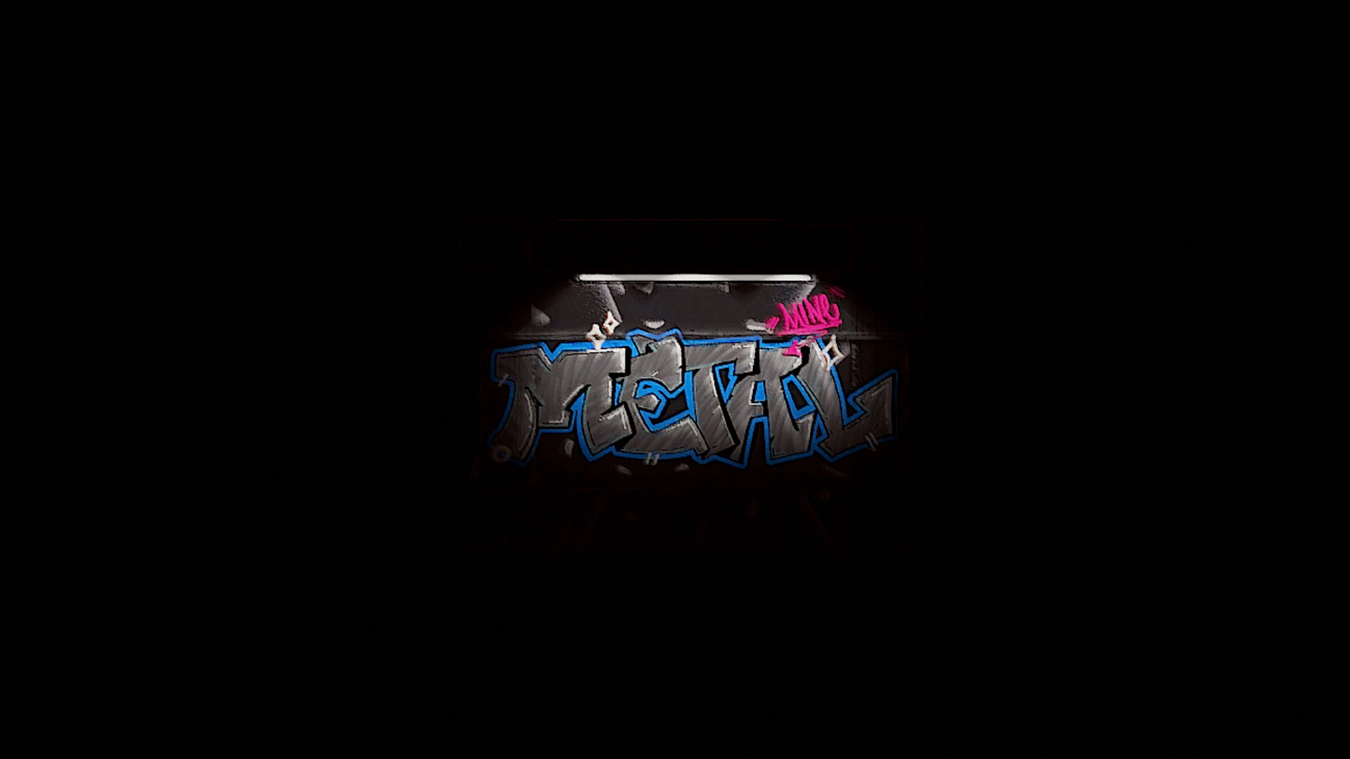Graffiti Metal Storage