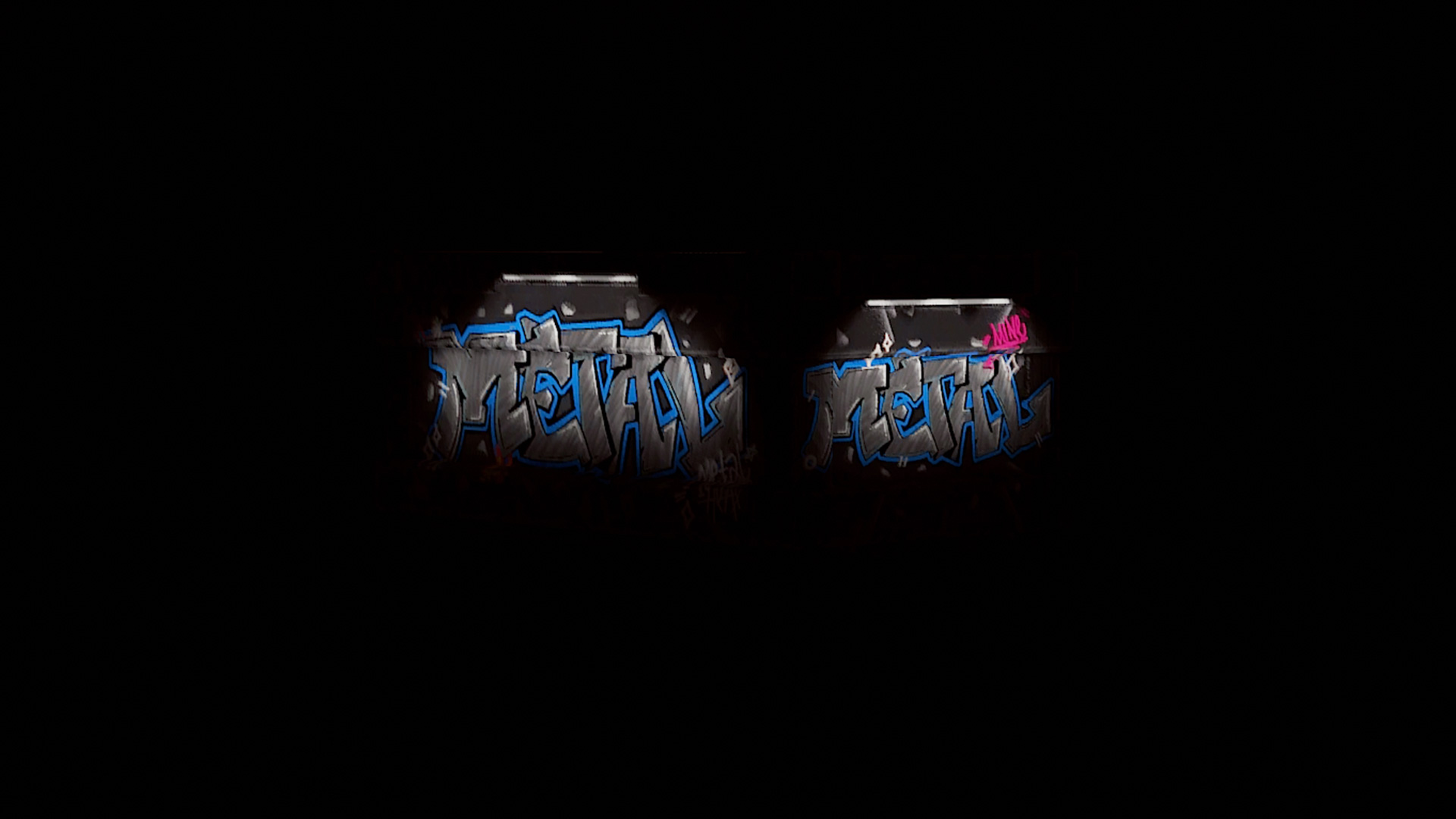 Graffiti Metal Storage