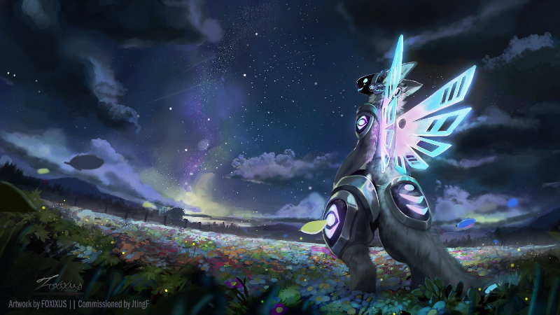 Protogen starry sky