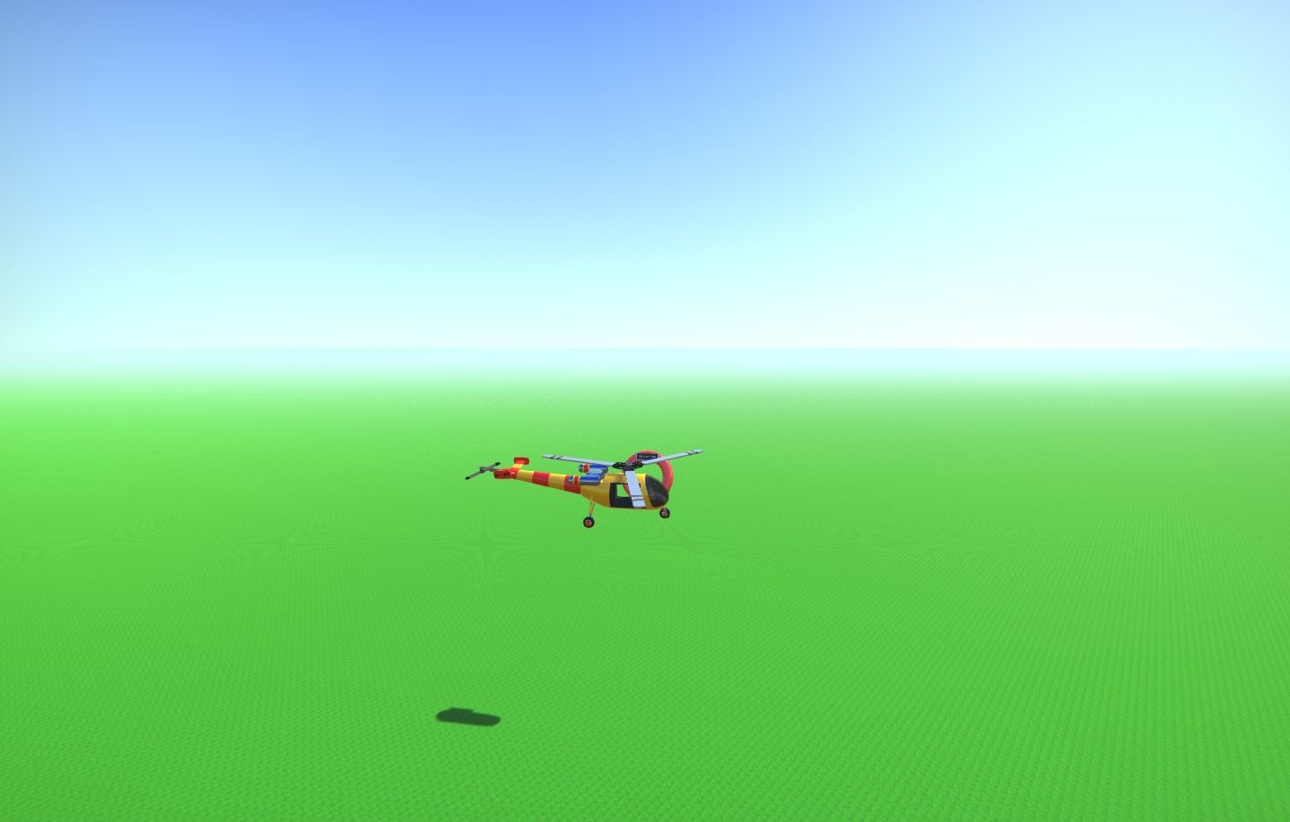 Escape to the helicopter!