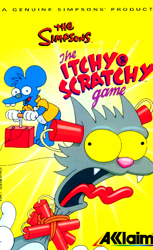 Itchy and Scratchy Poster