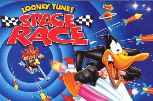 Looney Tunes Space Race Canvas