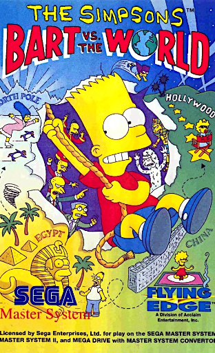 Bart Vs the World Poster