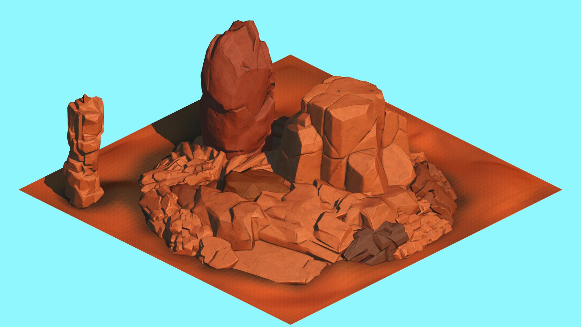 Scrapman Mars Cave Large Tile v1.1