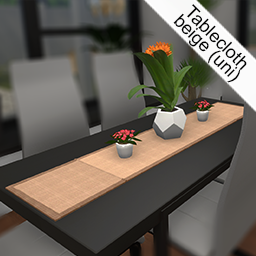 tablecloth beige (uni)