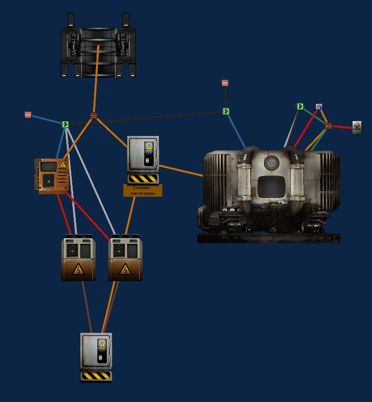 auto reactor and batteries – Barotrauma Mod