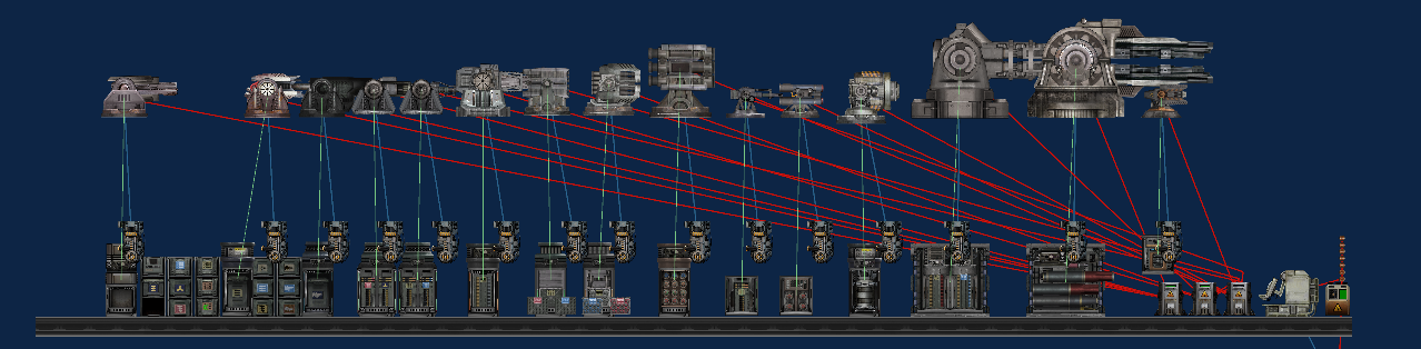 EK gunnery turrets test – Barotrauma Mod