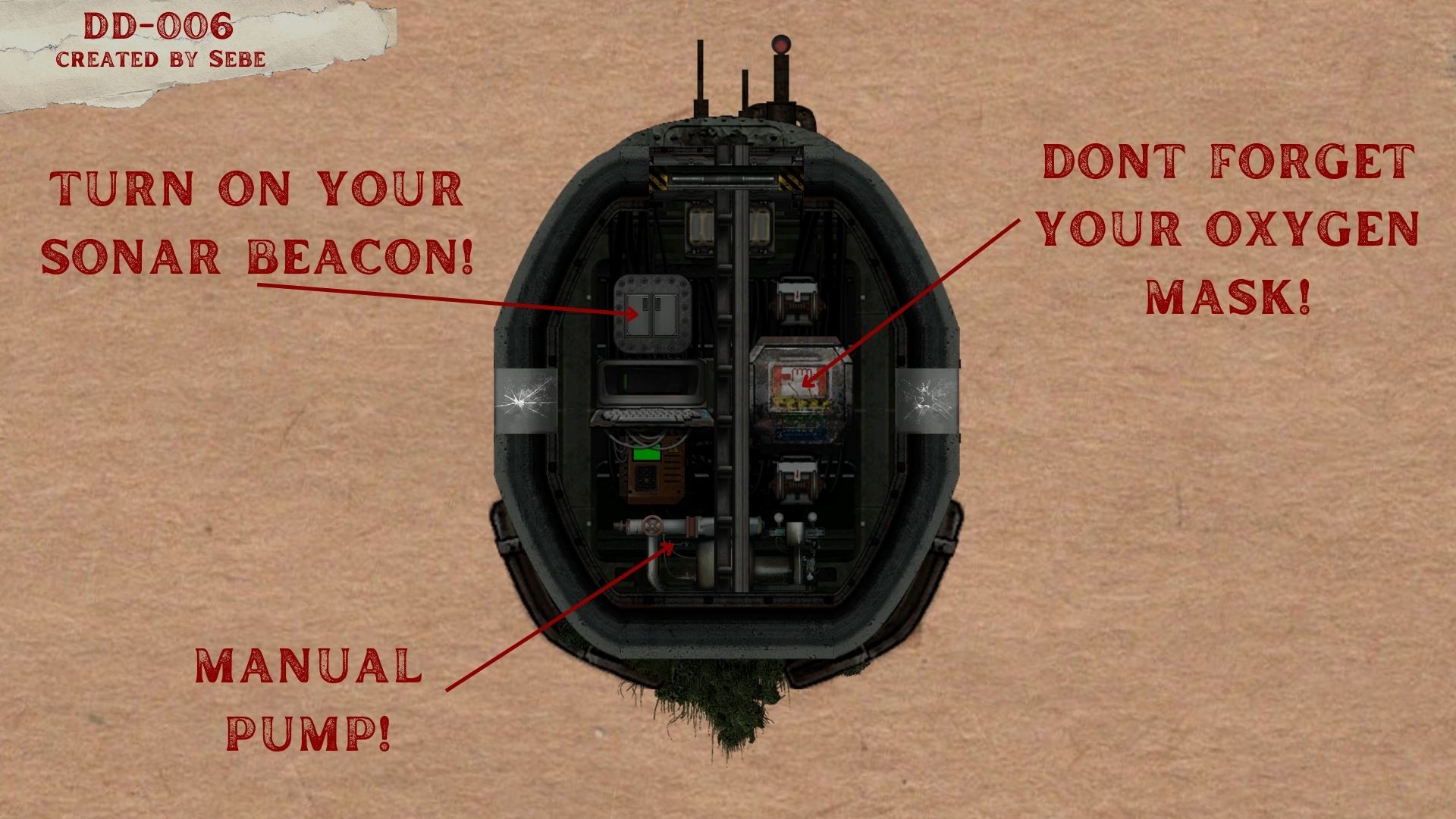 DD-006 DROP POD – Barotrauma Mod