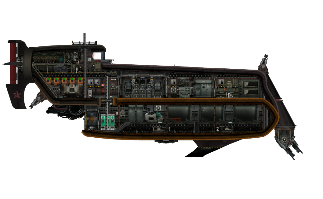 Black Steel Squid – Barotrauma Mod