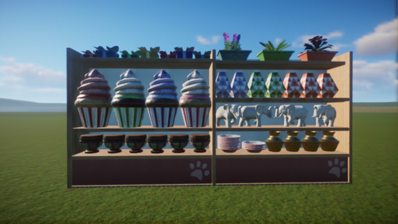 Anna's: (Filled) GiftStore Shelf - GiftShop: SUPER CUTE SOUVENIRS