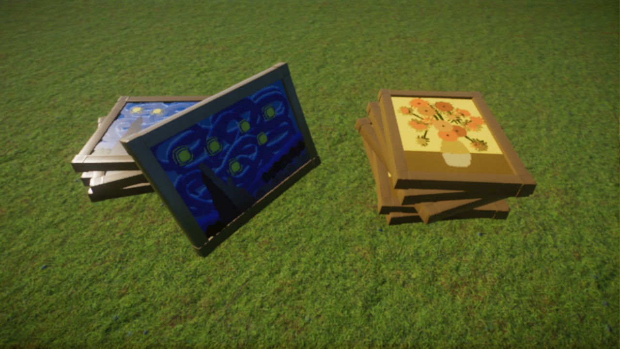 Anna's: Shop Props - Vendor Paintings II