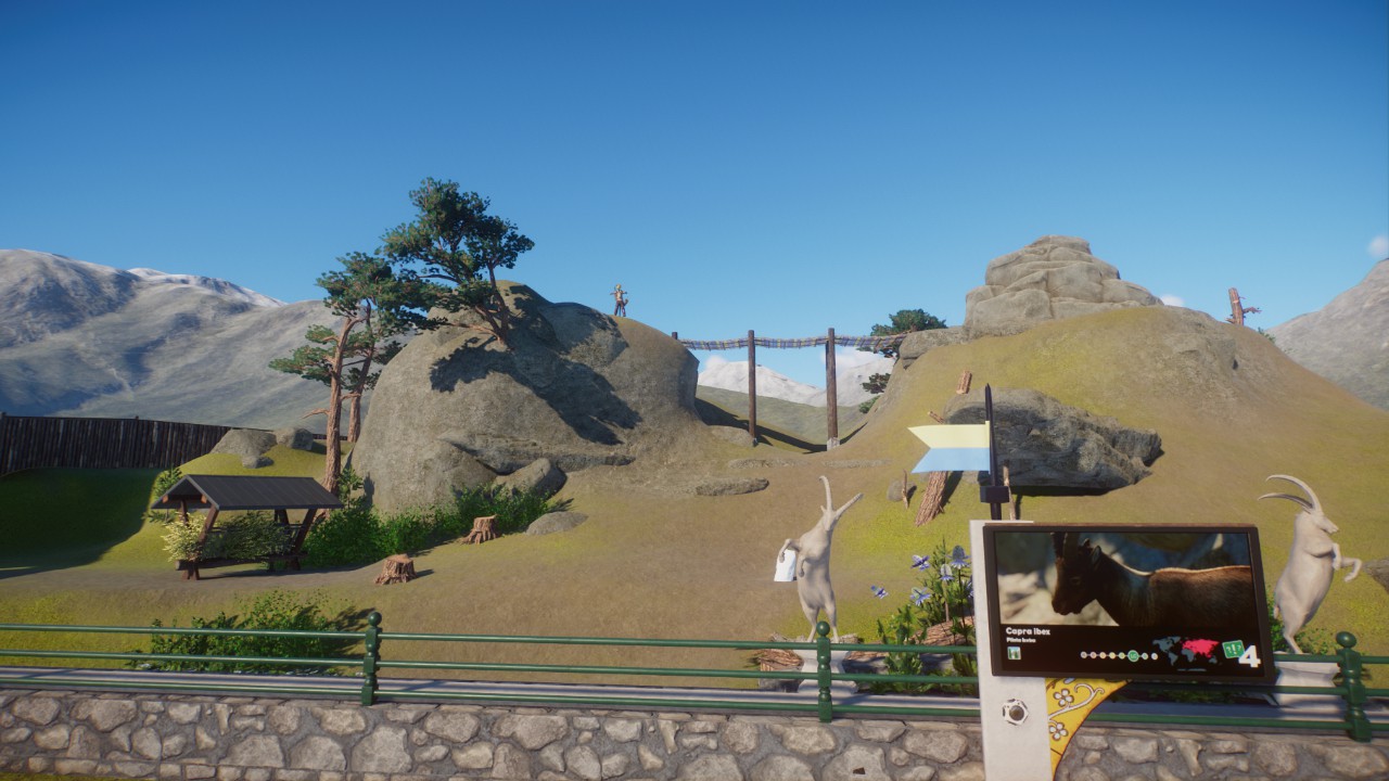 Ibex Mountain Habitat