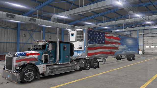 B4RT Great Dane US Flag