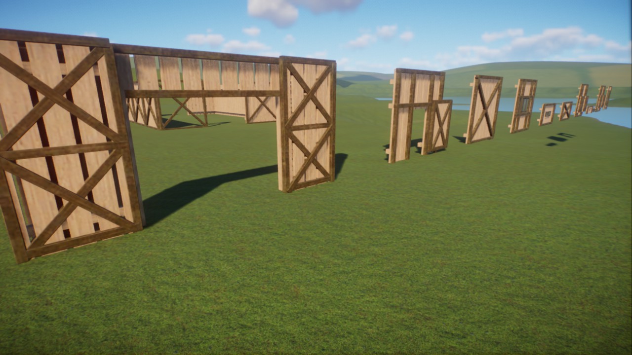 Another style of barn walls