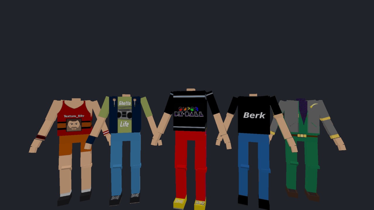 YM's Random Body Textures #4(Light Skintone)